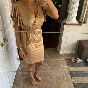 Gold goddess dress! ✨